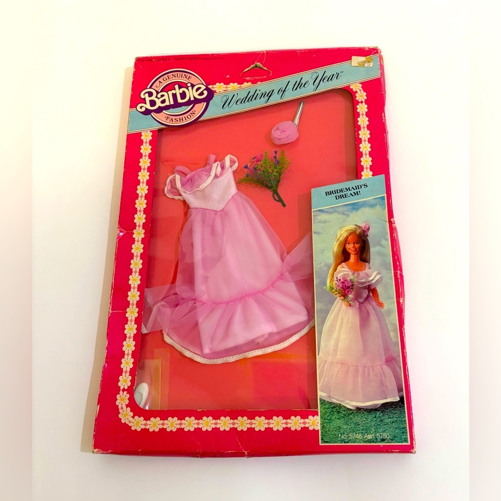 Barbie Wedding of the Year Fashion Set Skipper Bridesmaid's Dream (1982) #5746
